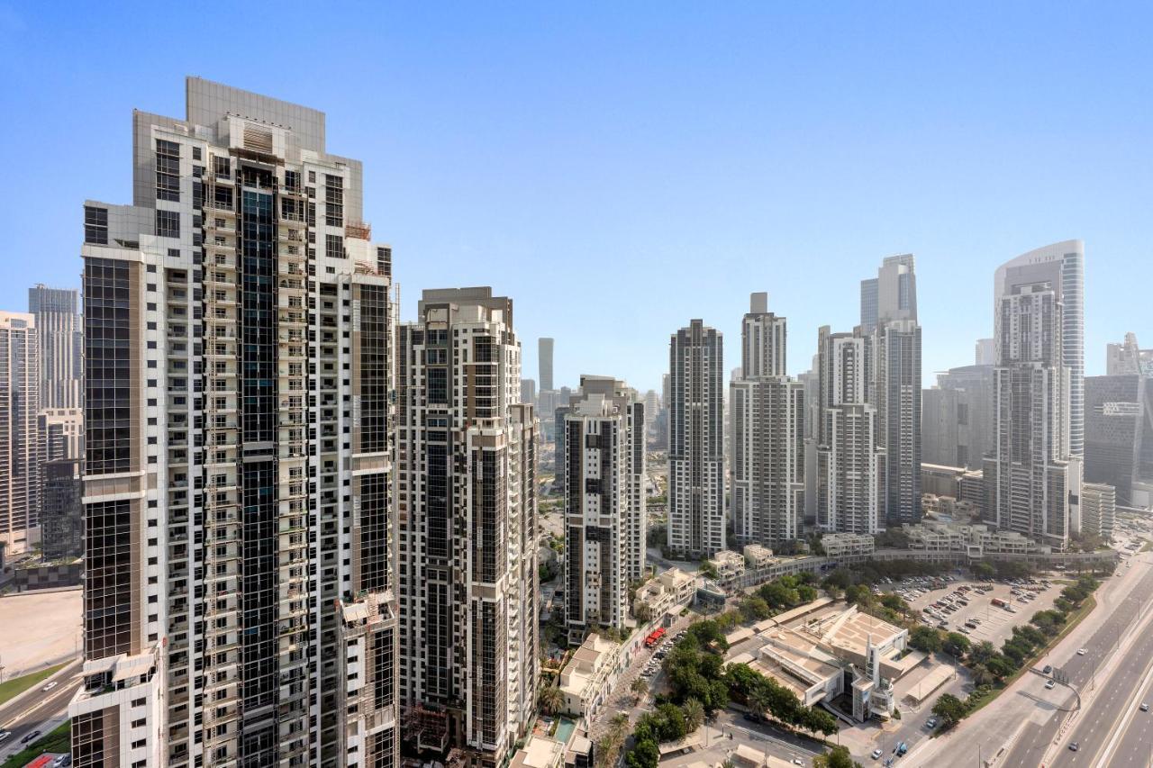 Full Burj Khalifa View Lux 2Bedroom With Rooftop Pool Central Location In Paramount Hotel Midtown Dubai Exterior photo