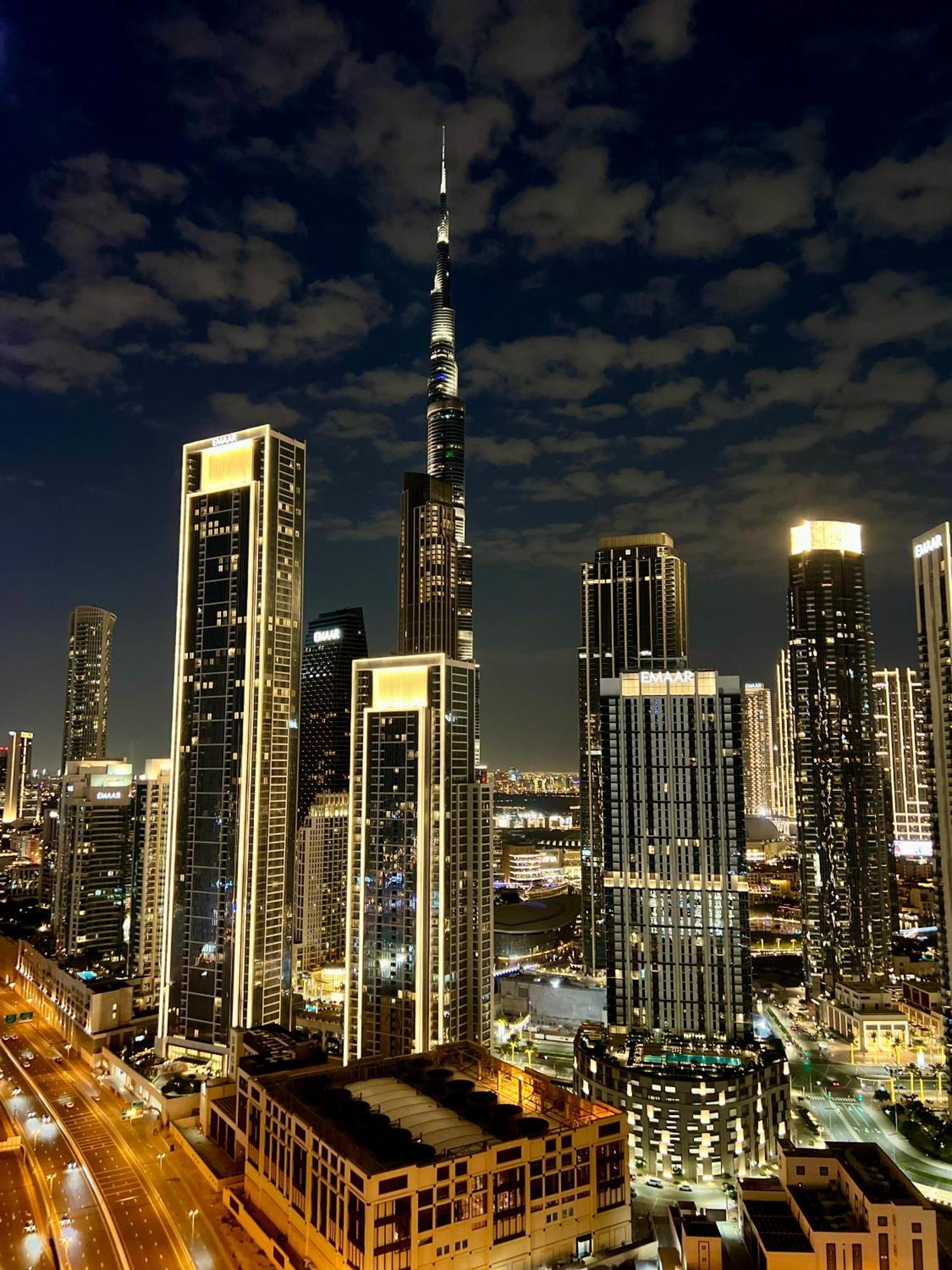 Full Burj Khalifa View Lux 2Bedroom With Rooftop Pool Central Location In Paramount Hotel Midtown Dubai Exterior photo