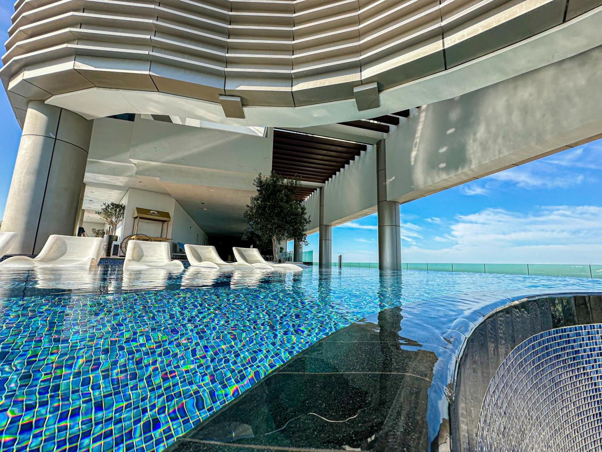 Full Burj Khalifa View Lux 2Bedroom With Rooftop Pool Central Location In Paramount Hotel Midtown Dubai Exterior photo