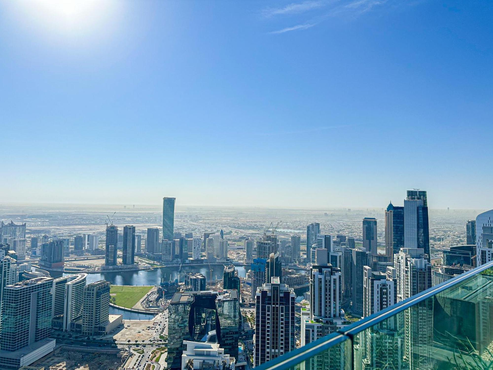 Full Burj Khalifa View Lux 2Bedroom With Rooftop Pool Central Location In Paramount Hotel Midtown Dubai Exterior photo